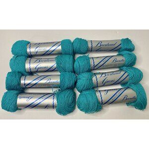 Brentwood Yarns Green/Blue‎ Yarn 70% Superfine Wool 30% Rayon 300yds Each Lot 8